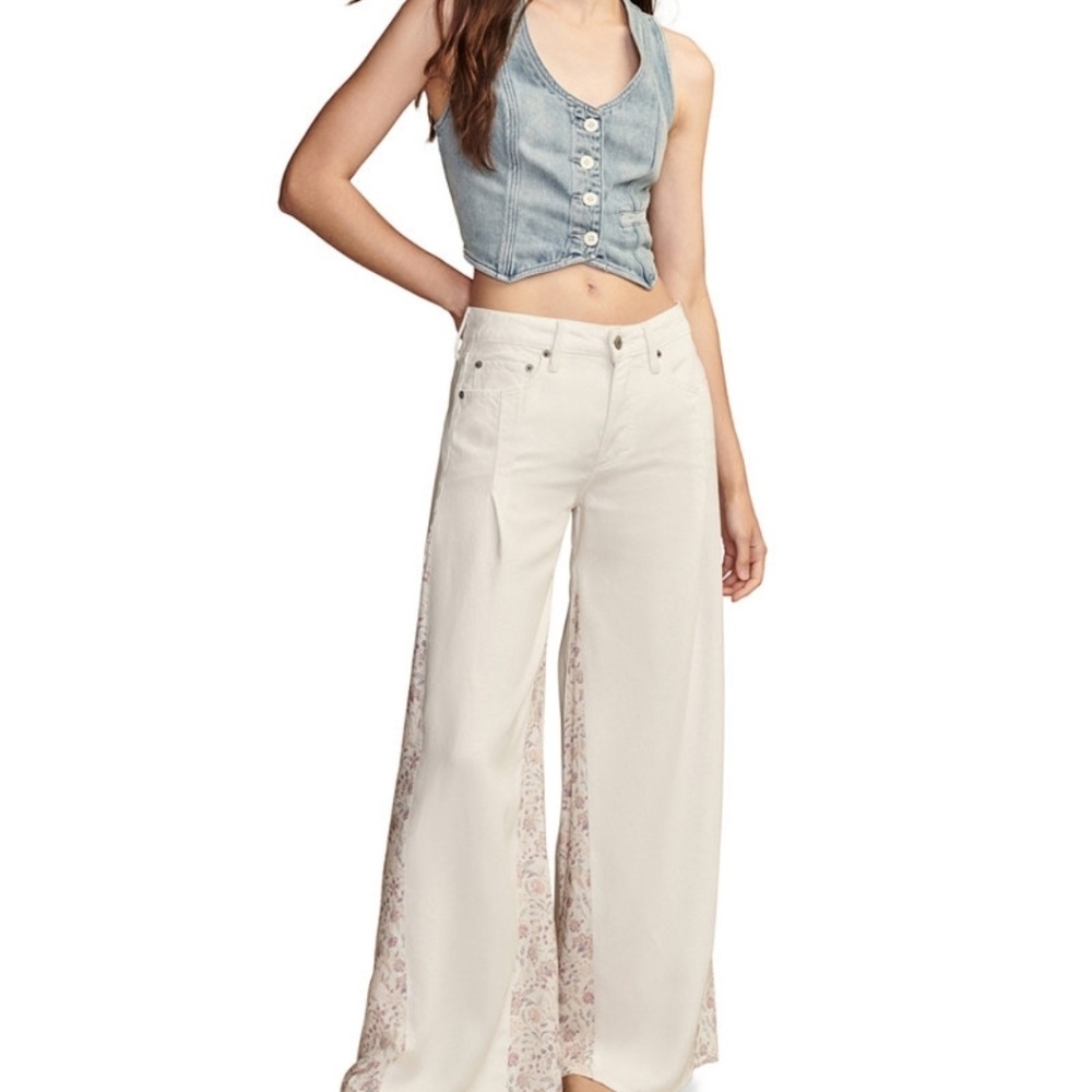 NEW Lucky Brand Palazzo Jeans - Picture 2 of 4